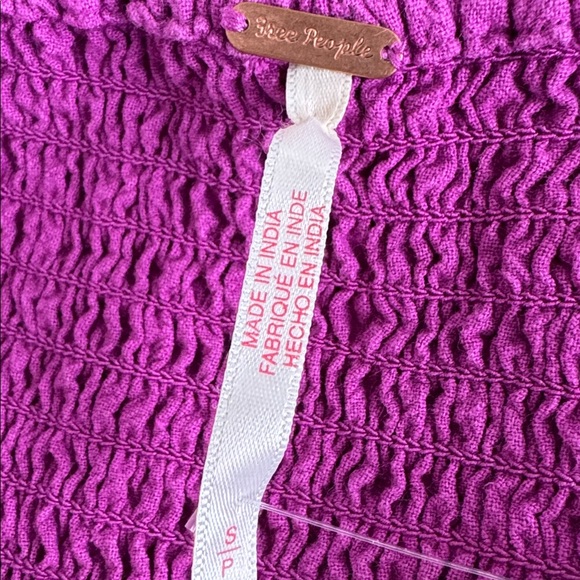 NWT Free People Cerise Mini Dress Size S - Picture 9 of 12